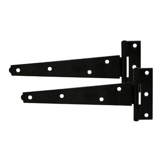 TIMCO Light Tee Hinges Black - 12"