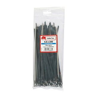 TIMCO Cable Ties A2 Stainless Steel - 4.6 x 200