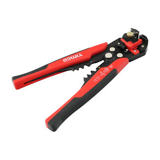 TIMCO Automatic Wire Strippers 3-in-1 Pliers Cutters Crimpers - 8"