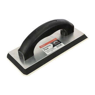 TIMCO Professional Grouting Application Float, Hard Rubber Face, Dense Foam and Aluminium Backing Plate - 230 x 100mm