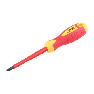 TIMCO VDE Screwdriver. 1000V AC Insulated Phillips Screwdriver - PH2 x 100mm