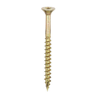 TIMCO C2 Clamp-Fix Multi-Purpose Premium Countersunk Gold Woodscrews - 5.0 x 60