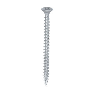 TIMCO C2 Exterior Multi-Purpose Premium Countersunk Silver Woodscrews - 5.0 x 70