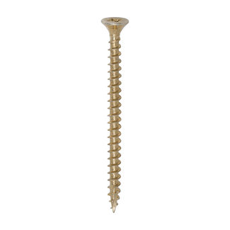 TIMCO C2 Strong-Fix Multi-Purpose Premium Countersunk Gold Woodscrews - 5.0 x 70