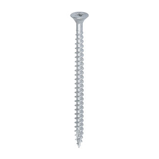 TIMCO C2 Exterior Multi-Purpose Premium Countersunk Silver Woodscrews - 5.0 x 80