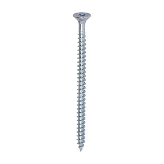 TIMCO Solo Countersunk Silver Woodscrews - 5.0 x 80