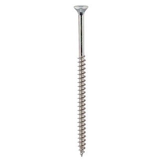 TIMCO Solo Countersunk Silver Woodscrews - 5.0 x 80