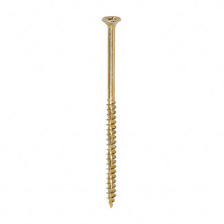 TIMCO Velocity Premium Multi-Use Countersunk Gold Woodscrews - 5.0 x 100