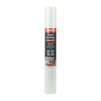 TIMCO Protective Film For Hard Surfaces - 50m x 0.6m