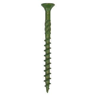 TIMCO Decking Screws Countersunk Exterior Green - 4.5 x 50