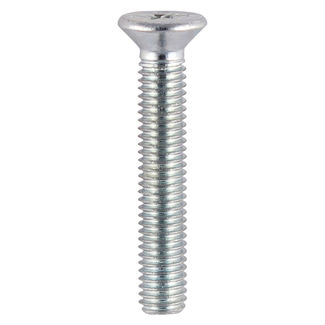 TIMCO Machine Screws Countersunk PH Metric Thread B Point Zinc - M5 x 20