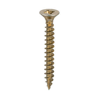 TIMCO Classic Multi-Purpose Countersunk Gold Woodscrews - 6.0 x 50