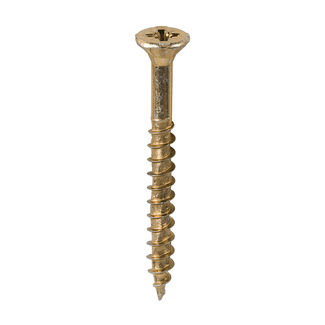 TIMCO Velocity Premium Multi-Use Countersunk Gold Woodscrews - 6.0 x 60