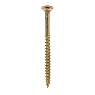 TIMCO C2 Clamp-Fix Multi-Purpose Premium Countersunk Gold Woodscrews - 6.0 x 90