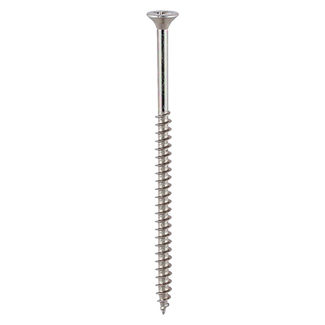 TIMCO Solo Countersunk Silver Woodscrews - 6.0 x 120