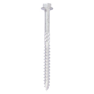 TIMCO Hex Flange Head Exterior Silver Timber Screws  - 6.0 x 40