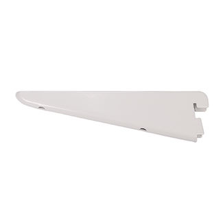 TIMCO Twin Slot Shelf Bracket White - 170mm