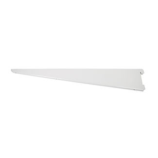 TIMCO Twin Slot Shelf Bracket White - 470mm