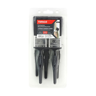 TIMCO Contractors Mixed Paint Brush Set - 5 Pieces