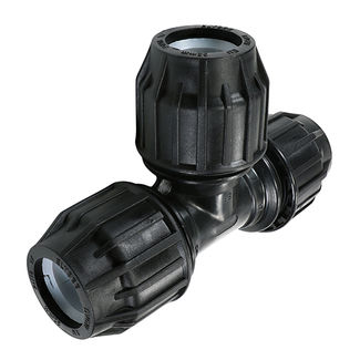 TIMCO MDPE Pipe Fittings 90 Degree Tee - 32 x 32 x 32mm