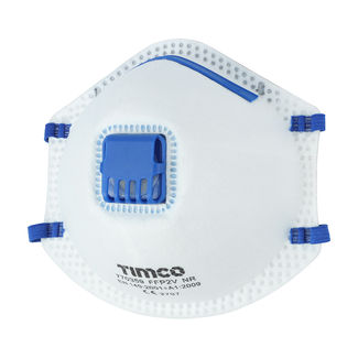 TIMCO FFP2 Moulded Valved Masks - One Size