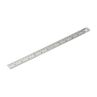 TIMCO Steel Ruler, Engineers Stainless Steel Rule, Precision Measuring Ruler - 300mm / 12"