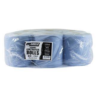 TIMCO Centrefeed Rolls - Blue - Economy - 66m x 175mm