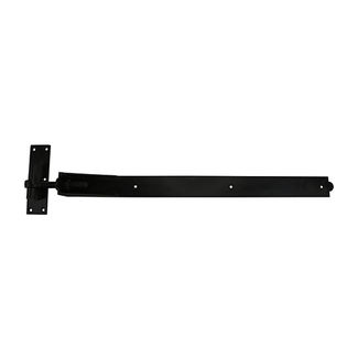 TIMCO Adjustable Band & Hook on Plates Hinges Black - 1200mm