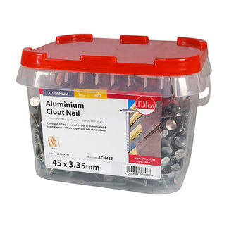 TIMCO Clout Nails Aluminium - 45 x 3.35