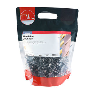 TIMCO Clout Nails Aluminium - 65 x 3.35