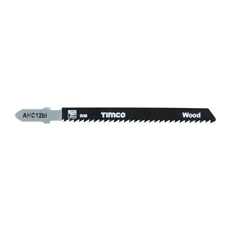 TIMCO Jigsaw Blades Wood Cutting Bi-Metal Blades - T101BF