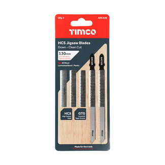 TIMCO Jigsaw Blades Wood Cutting HCS Blades - T101BRLong