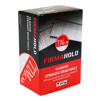 TIMCO FirmaHold Collated 16 Gauge Straight Galvanised Brad Nails - 16g x 32