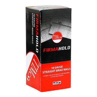 TIMCO FirmaHold Collated 18 Gauge Straight Galvanised Brad Nails - 18g x 19