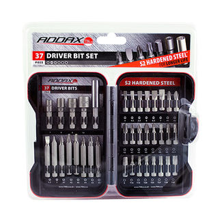 TIMCO Mixed S2 Driver Bit Set - 37pc