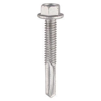 TIMCO Self-Drilling Heavy Section A2 Stainless Steel Bi-Metal Screws - 5.5 x 38