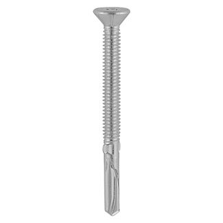 TIMCO Self-Drilling Wing-Tip Steel to Timber Heavy Section A2 Stainless Steel Bi-Metal Screws  - 5.5 x 120