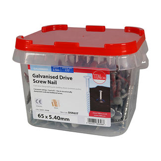 TIMCO Drive Screws Galvanised - 65 x 5.40