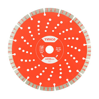 TIMCO Trade Diamond Blade Segmented - 230 x 22.2