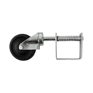 TIMCO Spring Loaded Field Gate Wheel Light Duty Silver - 270mm