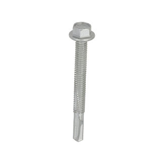 TIMCO Self-Drilling Heavy Section Screws Exterior Silver - 5.5 x 55