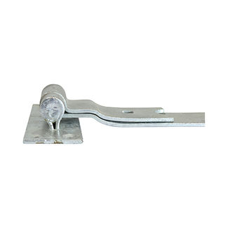 TIMCO Cranked Band & Hook On Plates Hinges Hot Dipped Galvanised - 350mm