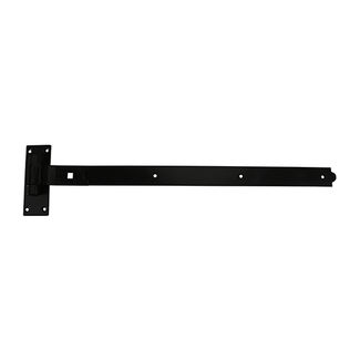 TIMCO Cranked Band & Hook On Plates Hinges Black - 750mm