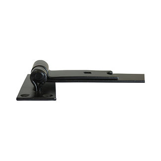 TIMCO Straight Band & Hook On Plates Hinges Black - 250mm