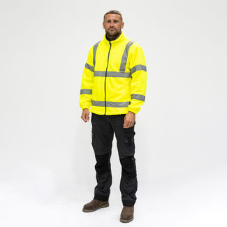 TIMCO Hi-Visibility Fleece Jacket - Medium