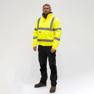 TIMCO Hi-Visibility Bomber Jacket - Small