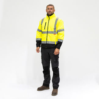 TIMCO Hi-Visibility Softshell Jacket - X Large