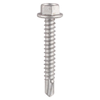 TIMCO Self-Drilling Light Section Screws Exterior Silver - 5.5 x 100