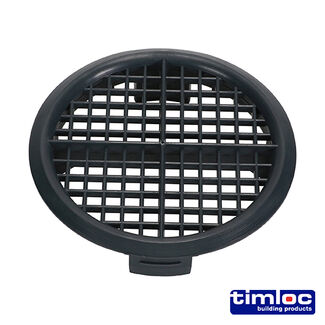 Timloc Push-in Soffit Vent Grey -  70.0