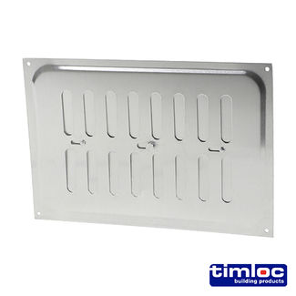 Timloc Hit and Miss Louvre Vent Aluminium - 242 x 165mm